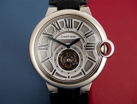 Ballon Bleu de Cartier Flying Tourbillon watch.